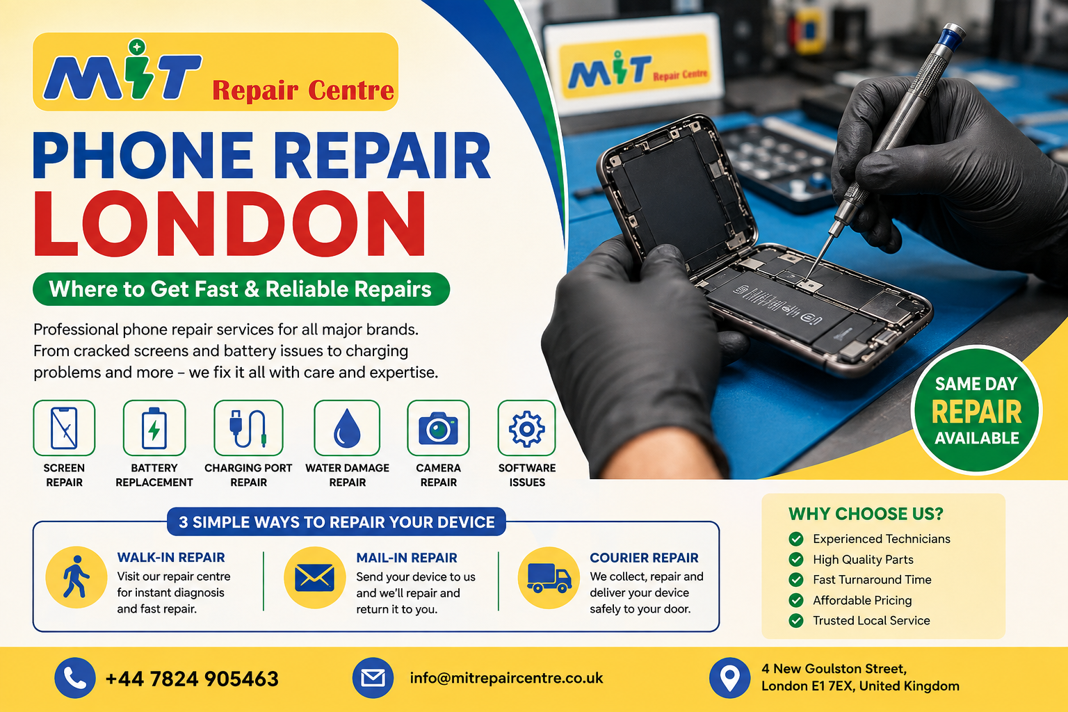 Phone Repair London: Where to Get Fast & Reliable Repairs